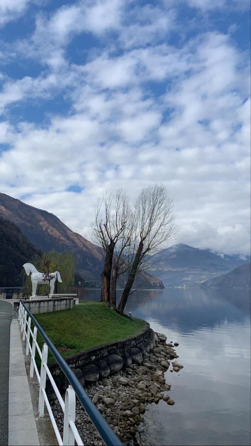 הוילה פיזונייה Casa Berlai, Bilocale Sul Lago מראה חיצוני תמונה